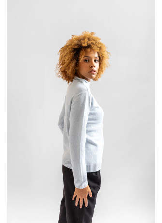 copy of Wool and cashmere fireplace neck sweater