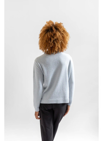 copy of Wool and cashmere fireplace neck sweater