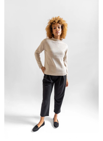 copy of Wool and cashmere fireplace neck sweater