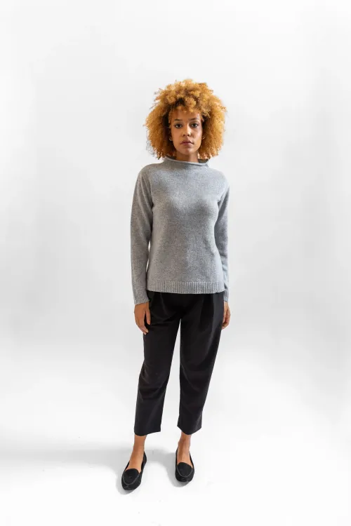 Wool and cashmere fireplace...