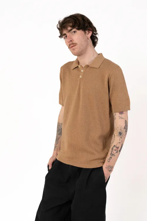 Polo 100% cotone nido d’ape