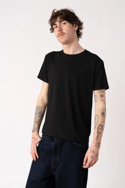 Girocollo 100% cotone basic