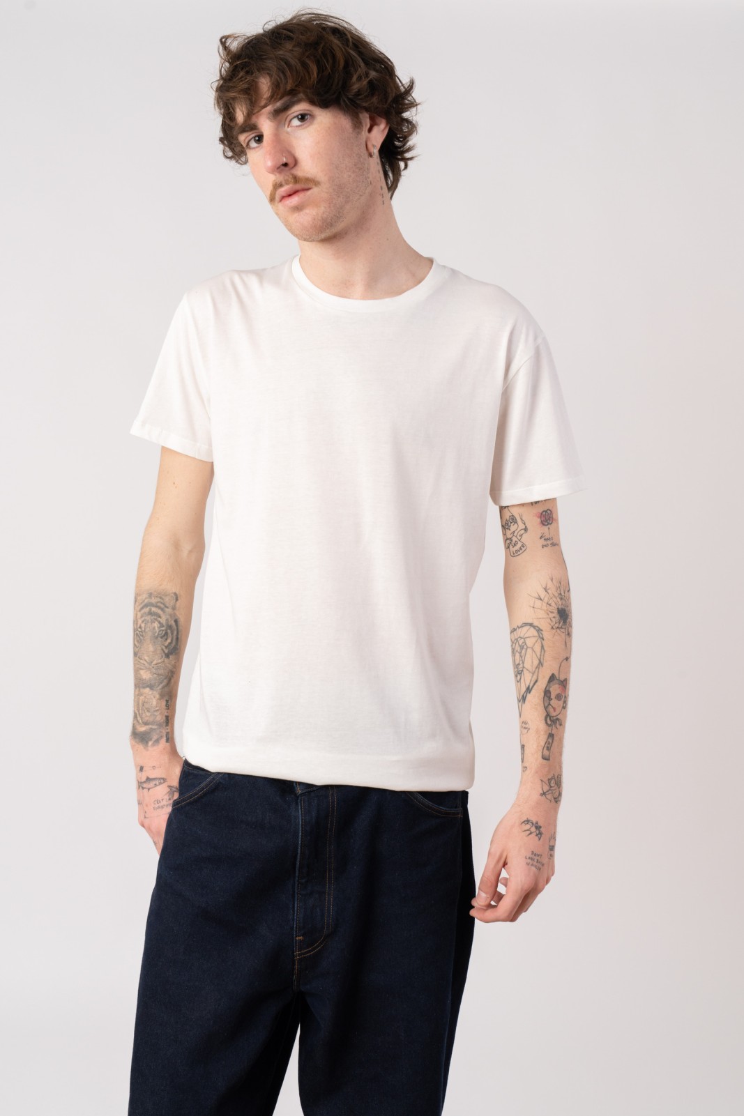 Girocollo 100% cotone basic