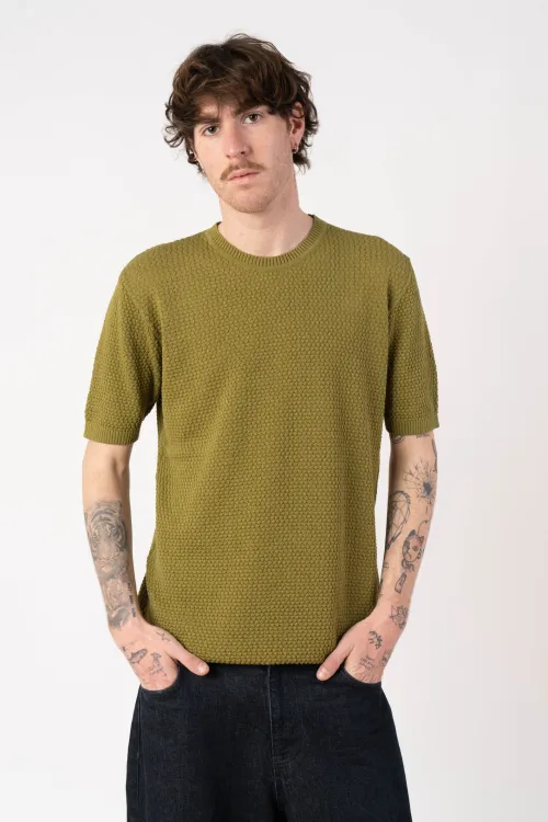100% green honeycomb cotton...