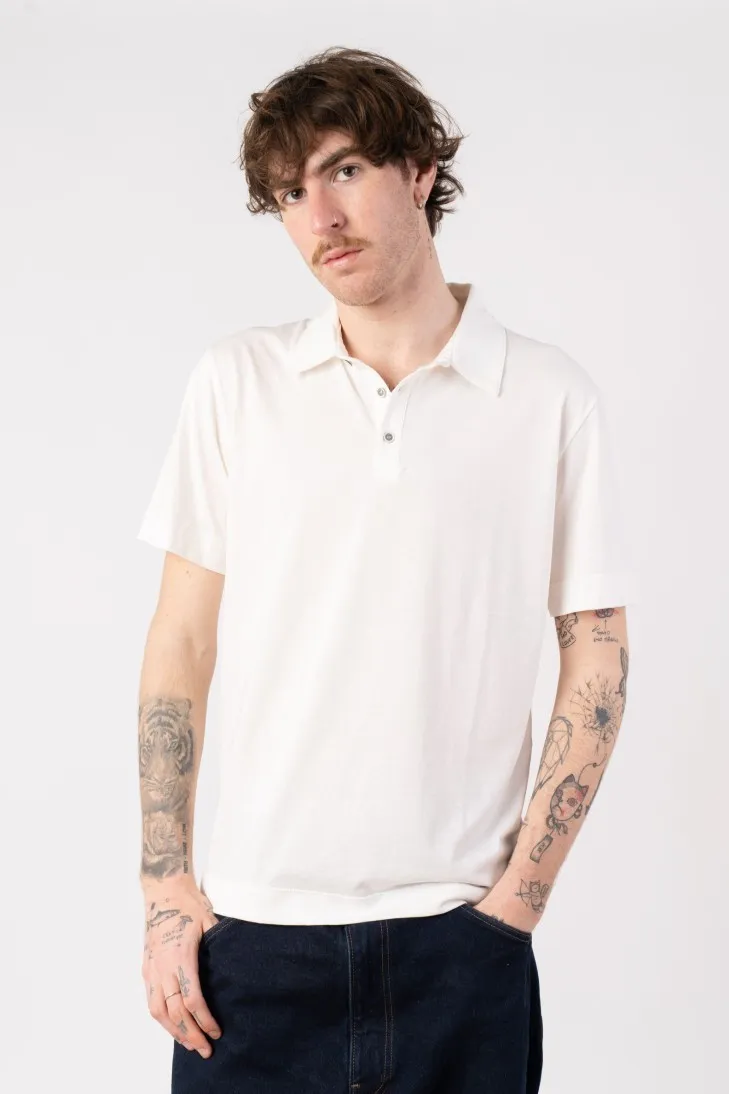 Black basic polo shirt
