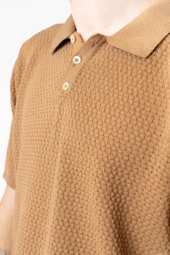 Polo 100% cotone nido d’ape