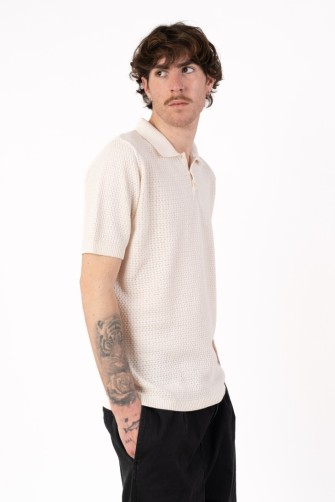 Polo 100% cotone nido d’ape