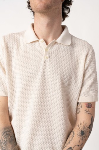 Polo 100% cotone nido d’ape