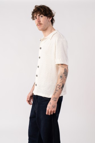 Camicia 70% cotone 30% lino