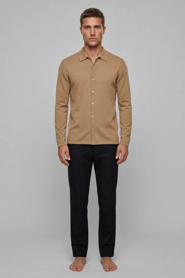 copy of Natural crepe cotton shirt